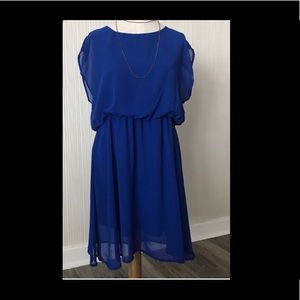 JAPNA flows chiffon dress